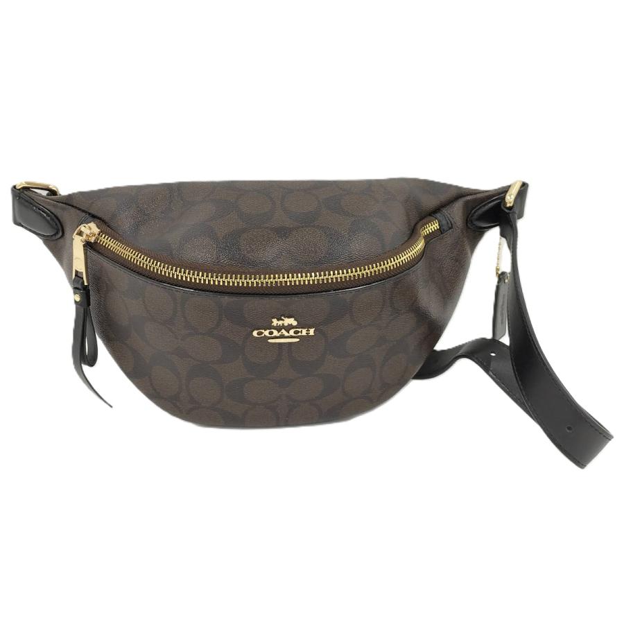 coach ボディバッグ　ウエストポーチ F48740 シグネチャー ブラウン 817lLM19+xL._AC_UY900_.jpg