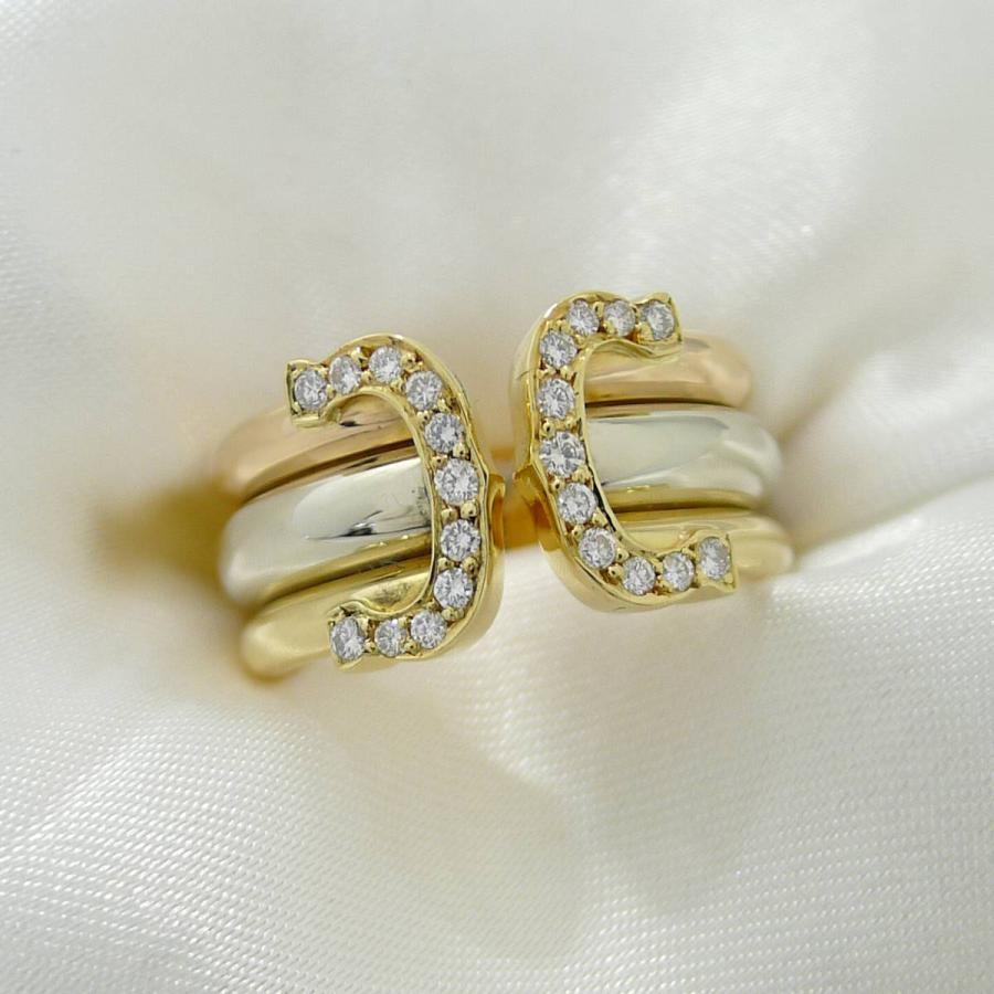 Cartier（カルティエ） Cartier C2リング トリニティ750WG YG PG K18WG