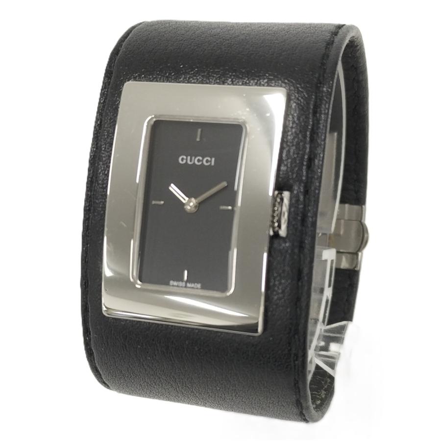GUCCI（グッチ） バングルウォッチ レディース腕時計 SS レザー