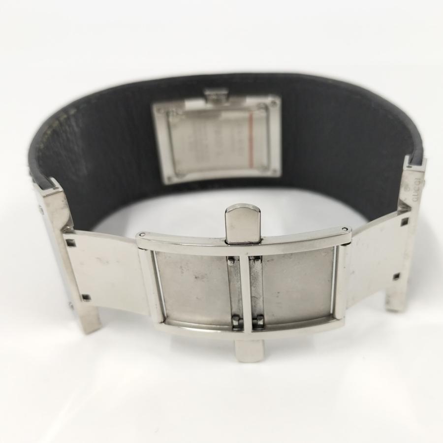 GUCCI（グッチ） バングルウォッチ レディース腕時計 SS レザー
