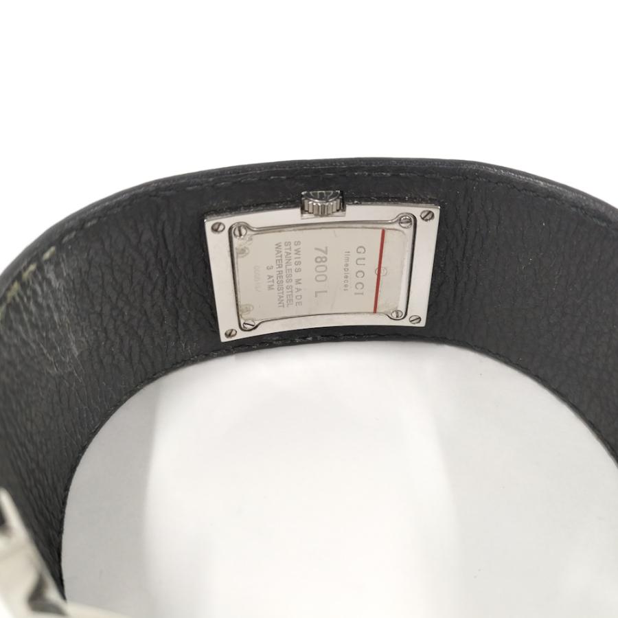 GUCCI（グッチ） バングルウォッチ レディース腕時計 SS レザー