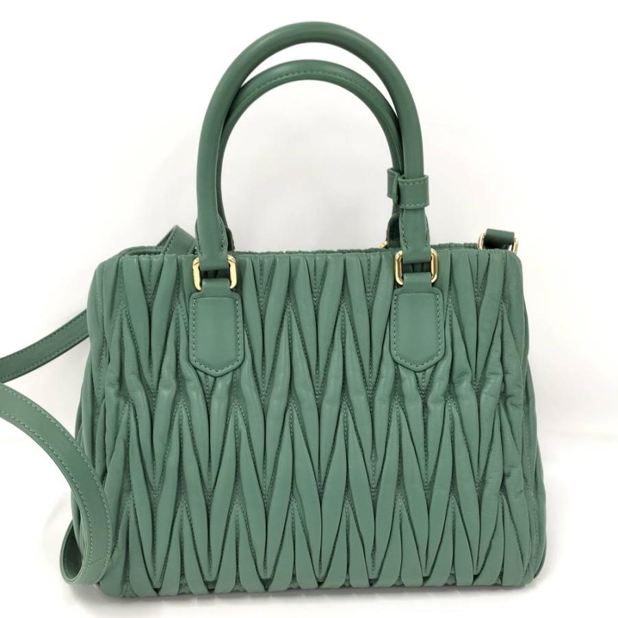 miu miu（ミュウミュウ） マテラッセ 2WAY トートバッグ ショルダー