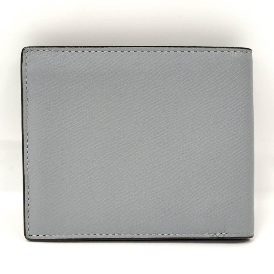 COACH 二つ折り財布 札入れ レザー ライトブルー M2344 COACH（コーチ） 二つ折り財布 札入れ レザー ライトブルー M2344 : JJ