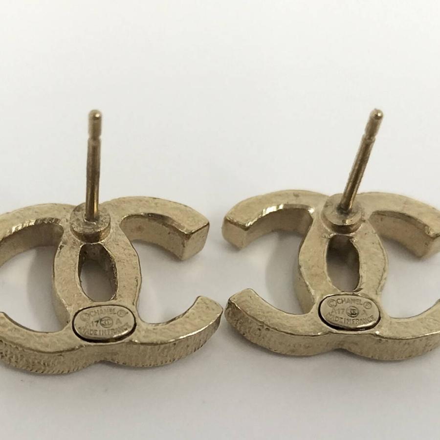 CHANEL（シャネル） ピアス ココマーク フェイクパール ゴールド