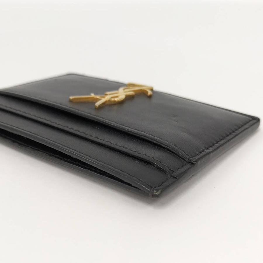 SAINT LAURENT レザー　ケース　カードケース Yves Saint Laurent（イヴ・サンローラン） カードケース レザー