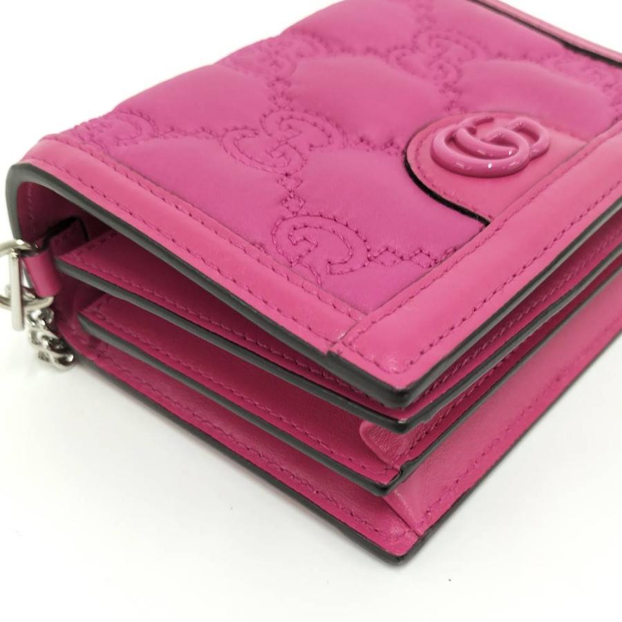 GUCCI（グッチ） ショルダーバッグ GG ナイロン ピンク 723777 : JJ 