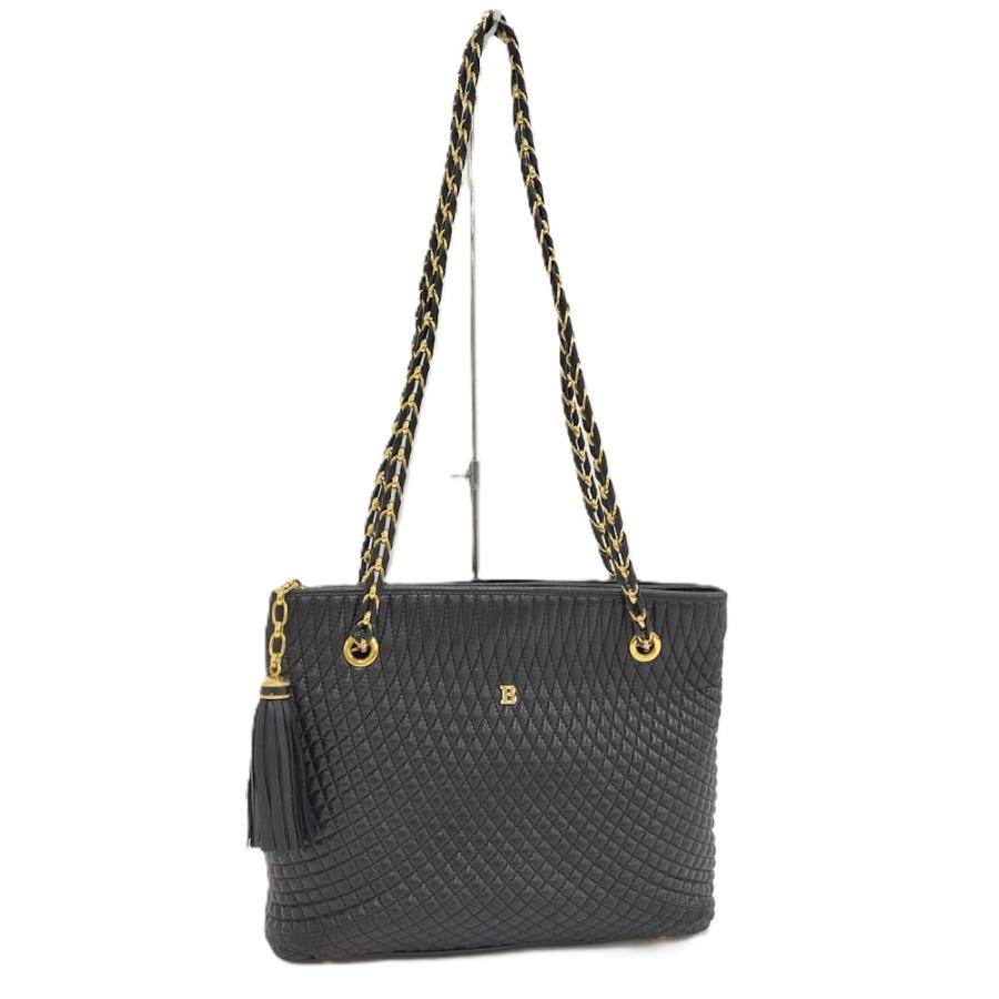 バリー　バッグ　ショルダーバッグ　トートバッグ　チェーンバッグ　キルティング Bally（バリー） キルティングチェーントートバッグ : JJコレクション