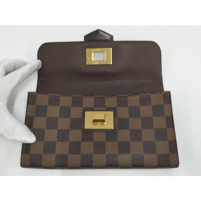 美品✨　ルイヴィトン　ダミエ エベヌ ポルトフォイユ ローズベリー 長財布 LOUIS VUITTON（ルイ・ヴィトン） ポルトフォイユローズベリー 長財布