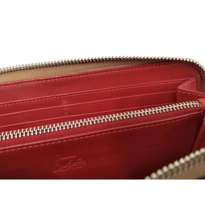 良品　クリスチャンルブタン　パネトーネ　スタッズ　ラウンドファスナー　長財布 Christian Louboutin（クリスチャンルブタン） ラウンドファスナー長