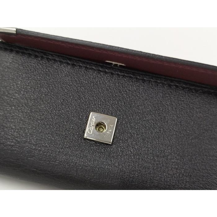 Cartier（カルティエ） CARTIER 4連 キーケース レザー ブラック : JJ