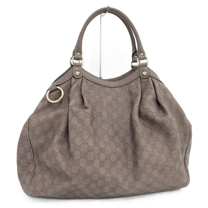GUCCI（グッチ） スーキー ハンドバッグ レザー パープル 211943 : JJ  