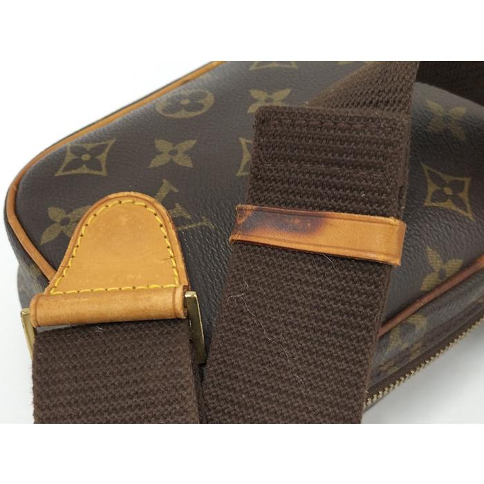 美品 ルイヴィトン モノグラム ポシェットガンジュ ボディバッグ M51870 LOUIS VUITTON（ルイ・ヴィトン） ポシェット ガンジュ ボディバッグ