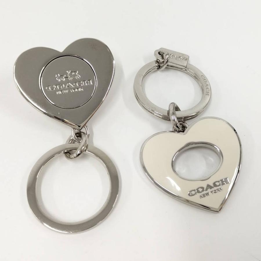 COACH（コーチ） カードケース キーリング セット レザー メタル