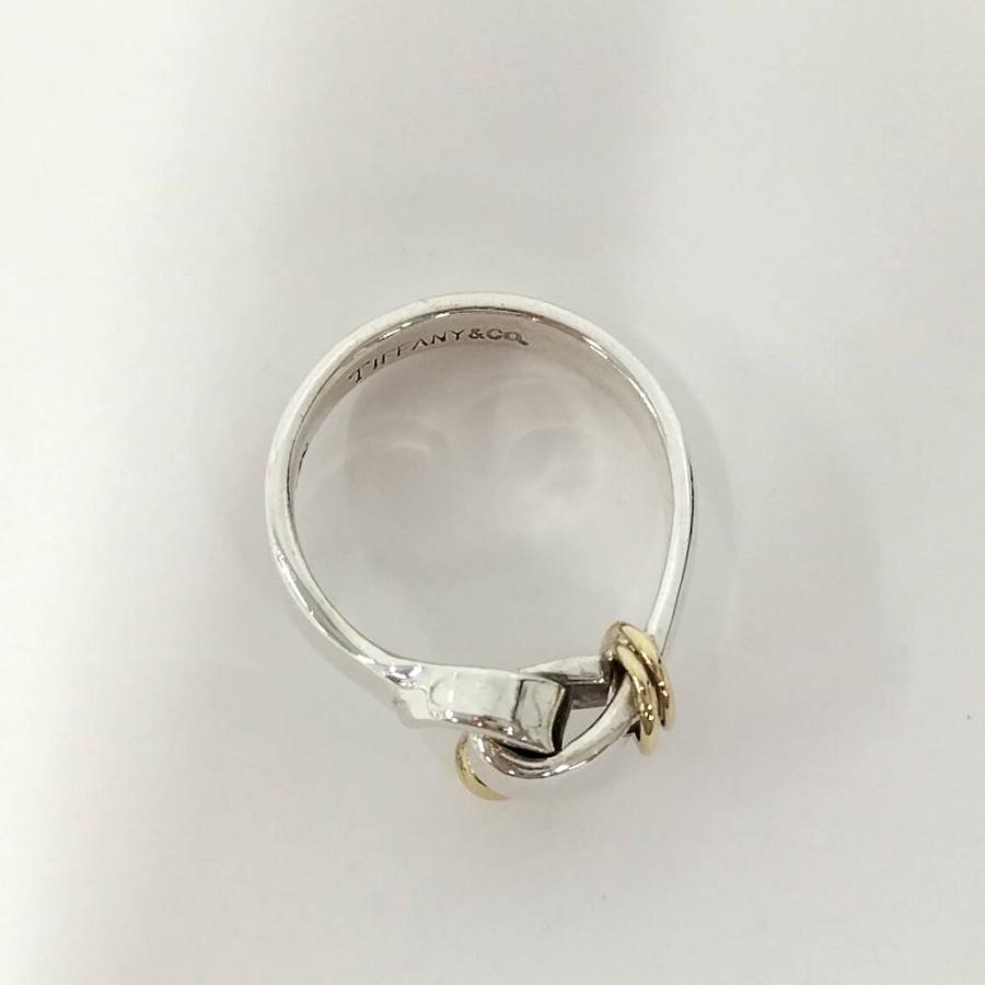 TIFFANY&Co.（ティファニー） リング フック＆アイ コンビ K18 SV925