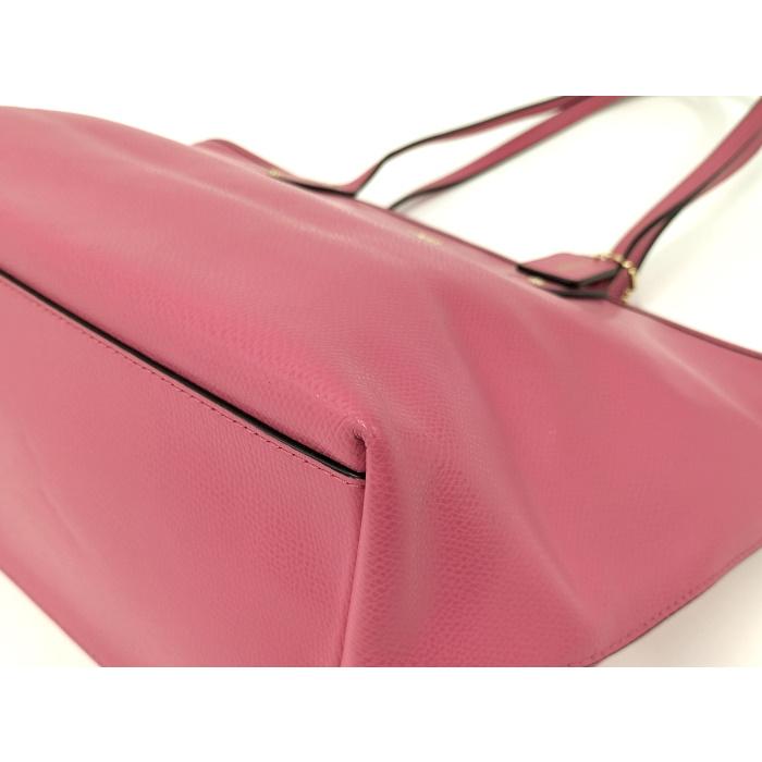 美品 COACH コーチ トートバッグ ハンド レザー ピンク A4 15045 COACH（コーチ） トートバッグ レザー ピンク F37785 : JJコレクション