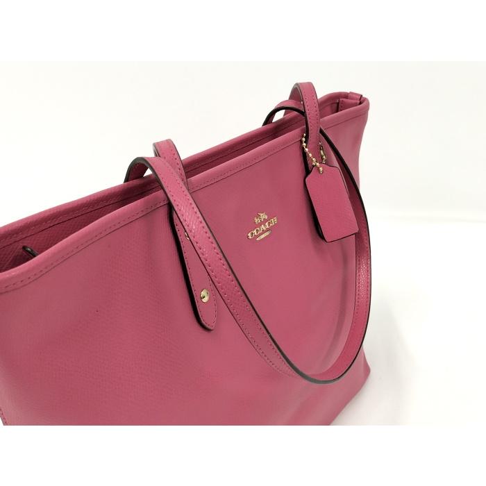COACH（コーチ） トートバッグ レザー ピンク F37785 : JJコレクション