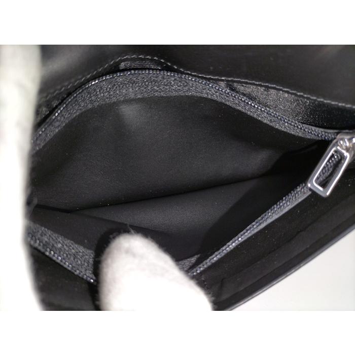 BREE 二つ折り長財布 obra 165 レザー ブラック : JJコレクション  