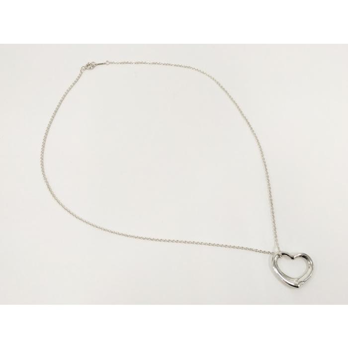 Tiffany&Co. ネックレス オープンハート エルサペレッティ SV925 シルバー 5.8g_3