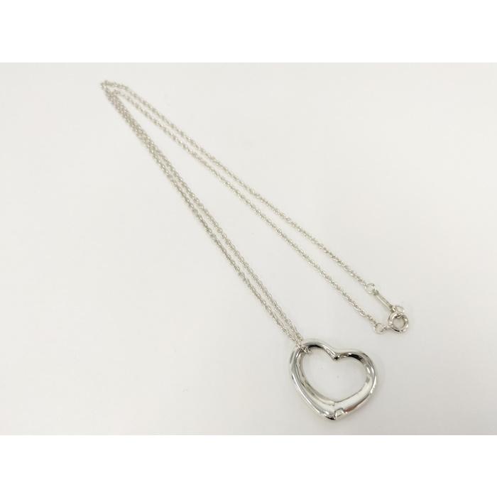 Tiffany&Co. ネックレス オープンハート エルサペレッティ SV925 シルバー 5.8g_4