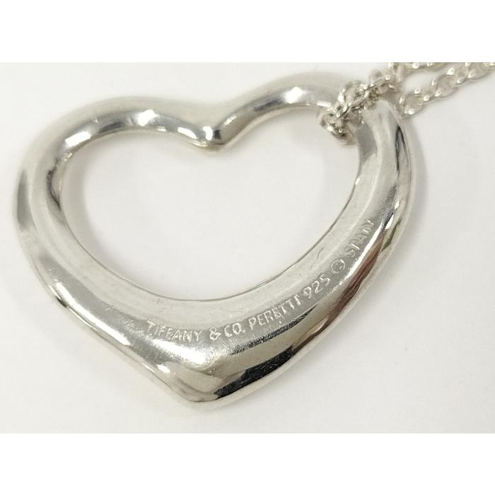 Tiffany&Co. ネックレス オープンハート エルサペレッティ SV925 シルバー 5.8g_5