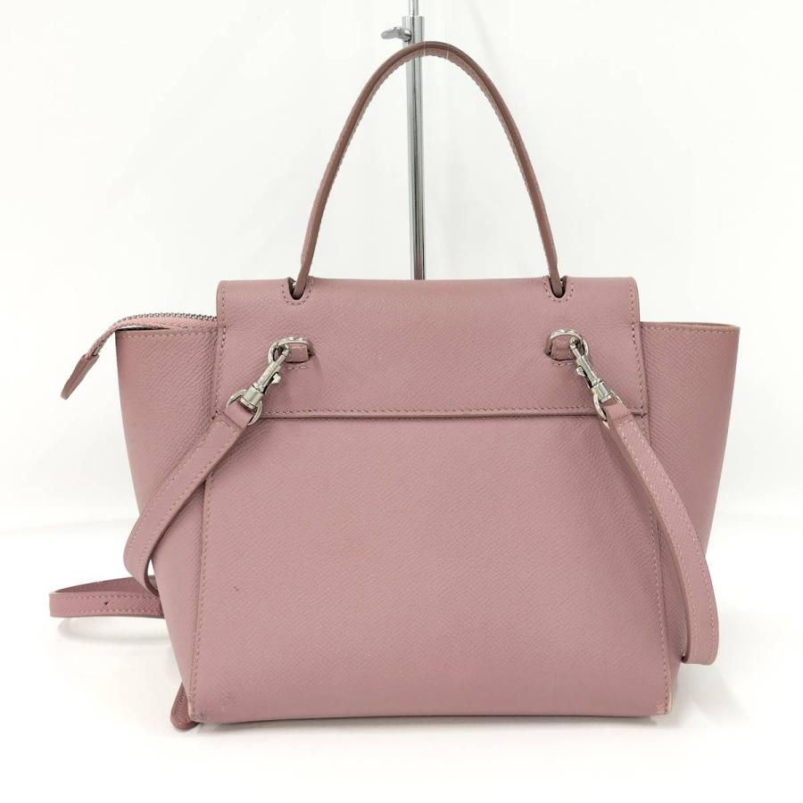 CELINE（セリーヌ） ベルトバッグ ナノ 2WAYショルダー レザー