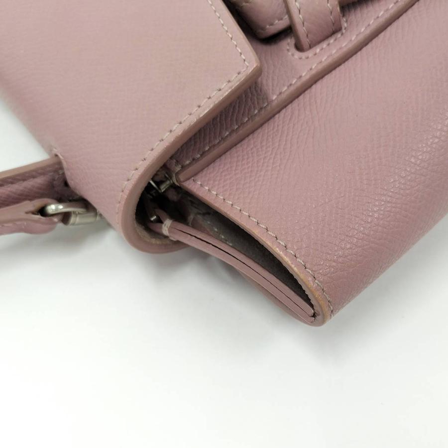 CELINE（セリーヌ） ベルトバッグ ナノ 2WAYショルダー レザー