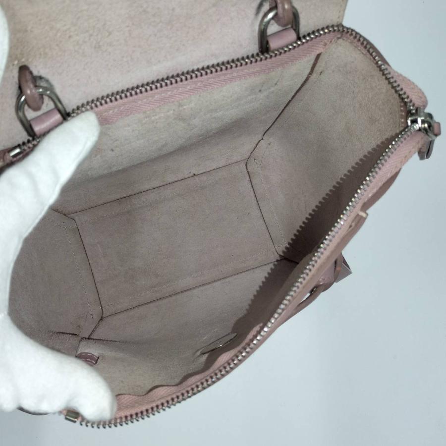 CELINE（セリーヌ） ベルトバッグ ナノ 2WAYショルダー レザー