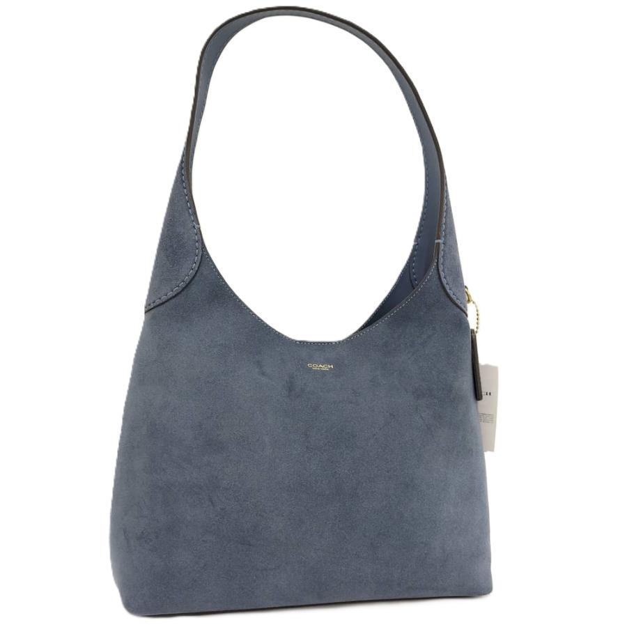 COACH（コーチ） ショルダーバッグ ブルックリン スエード ブルー系