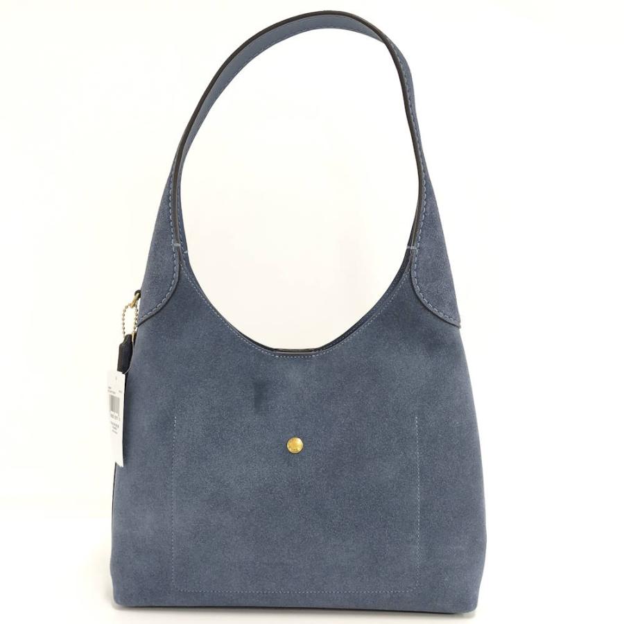 COACH（コーチ） ショルダーバッグ ブルックリン スエード ブルー系