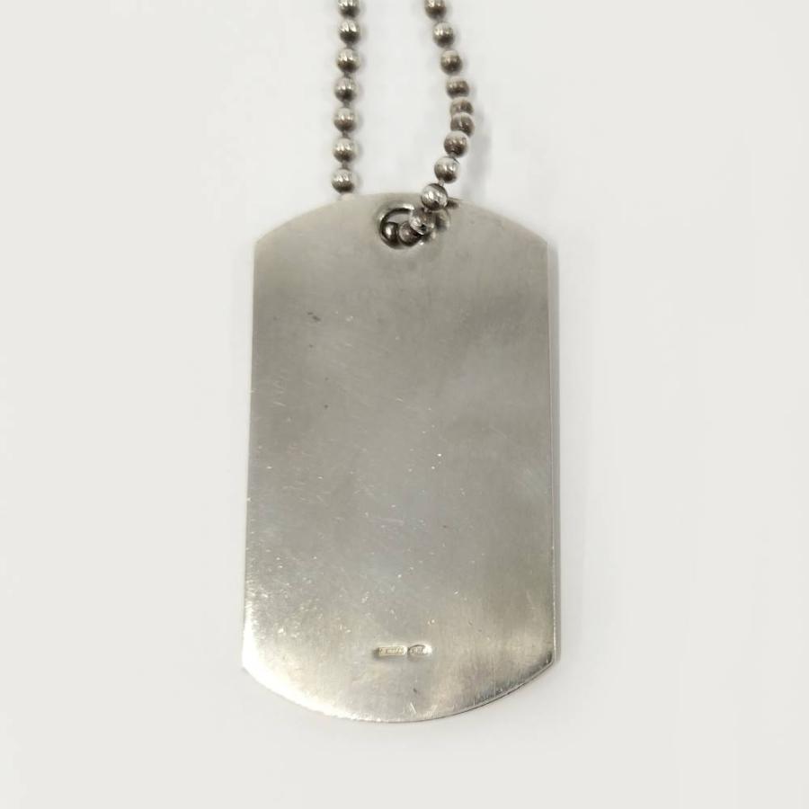 GUCCI（グッチ） ドッグタグネックレス SV925 シルバー 約30g : JJ