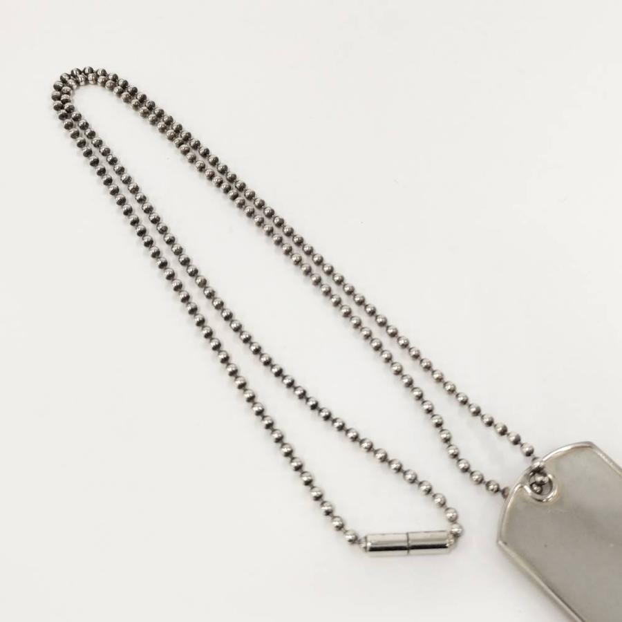 GUCCI（グッチ） ドッグタグネックレス SV925 シルバー 約30g : JJ