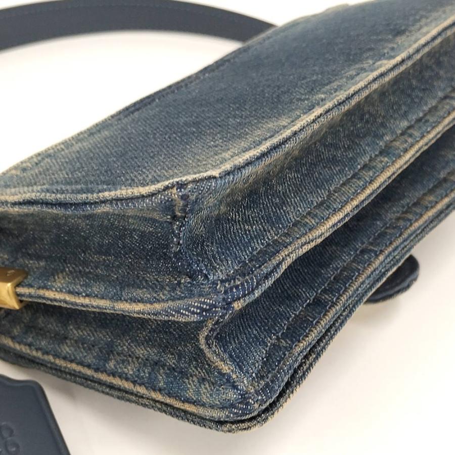 COACH（コーチ） タビー20デニムショルダーバッグ 2WAYバッグ ブルー