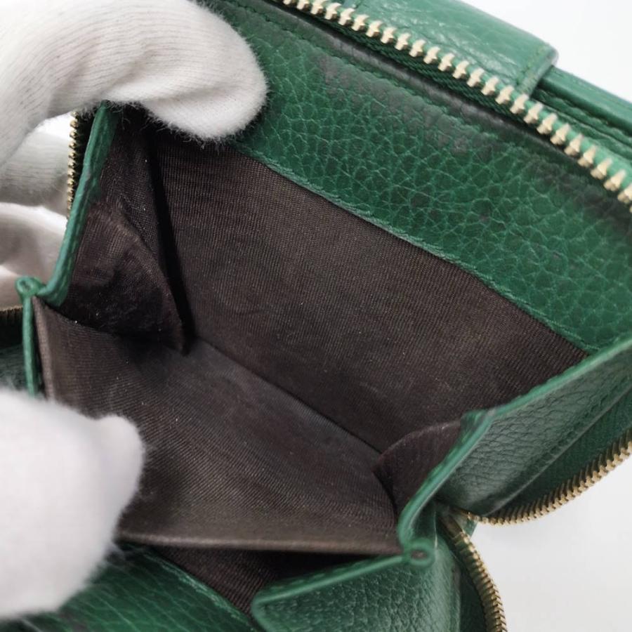 GUCCI（グッチ） 二つ折り財布 GGキャンバス グリーン 346056 : JJ