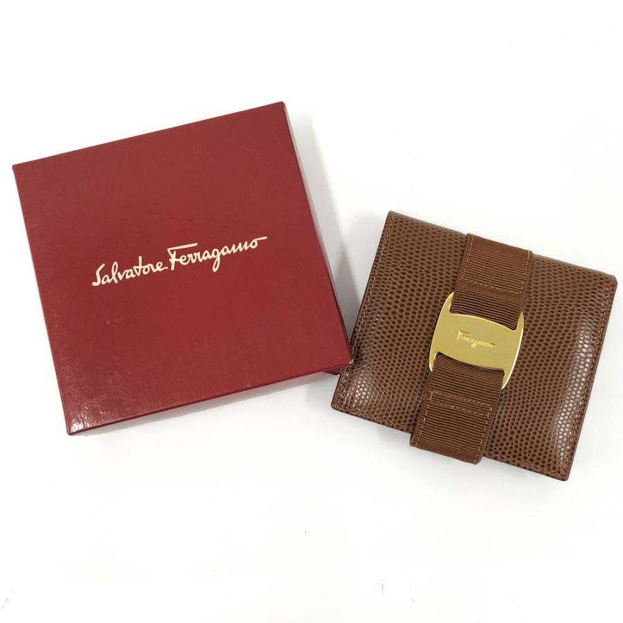 FERRAGAMO（フェラガモ） Salvatore Ferragamo ヴァラ 二つ折り財布