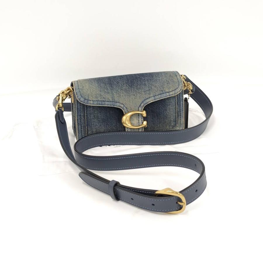 COACH（コーチ） タビー デニム ショルダーバッグ ネイビー : JJ