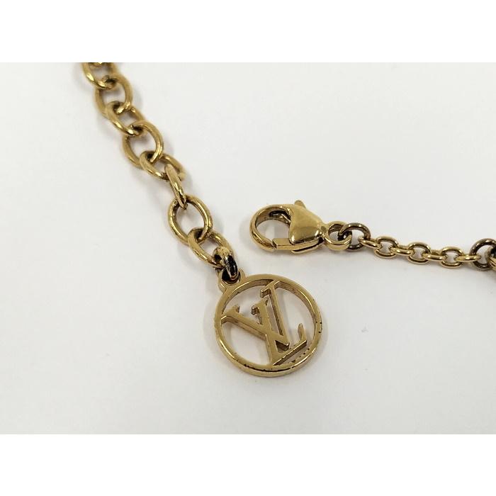LOUIS VUITTON エセンシャルV ネックレス メッキ ゴールド M61083 : JJ 