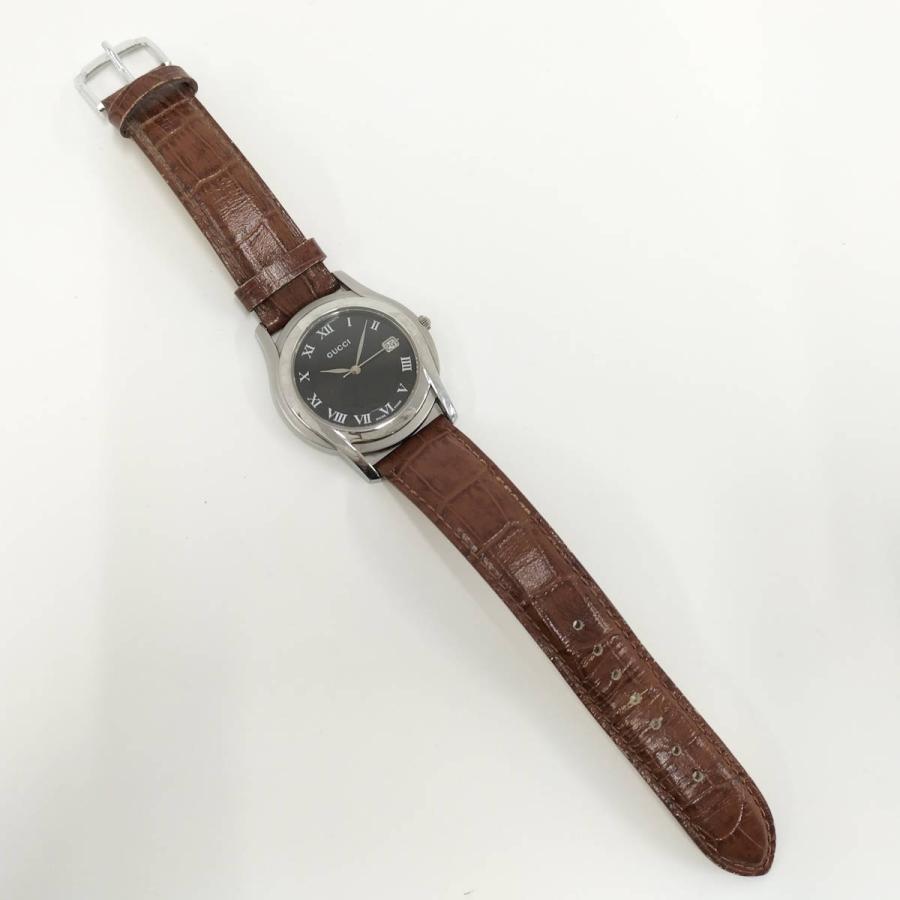 GUCCI（グッチ） GUCCI Gクラス メンズ 腕時計 SS レザー クオーツ