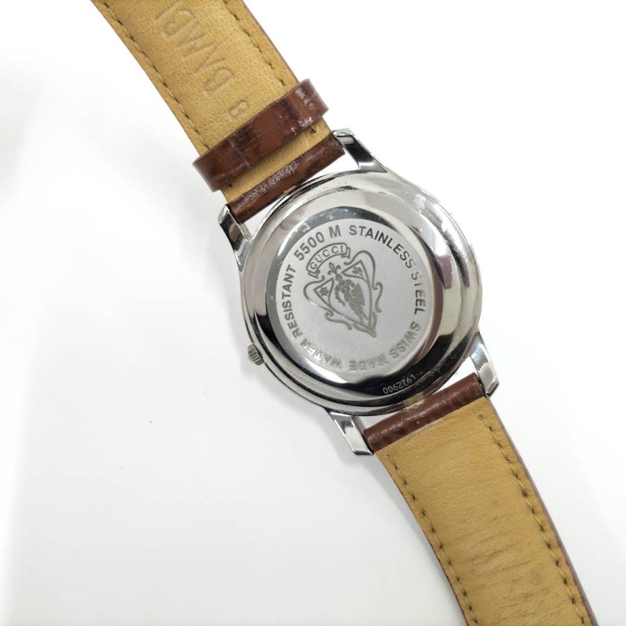 GUCCI（グッチ） GUCCI Gクラス メンズ 腕時計 SS レザー クオーツ