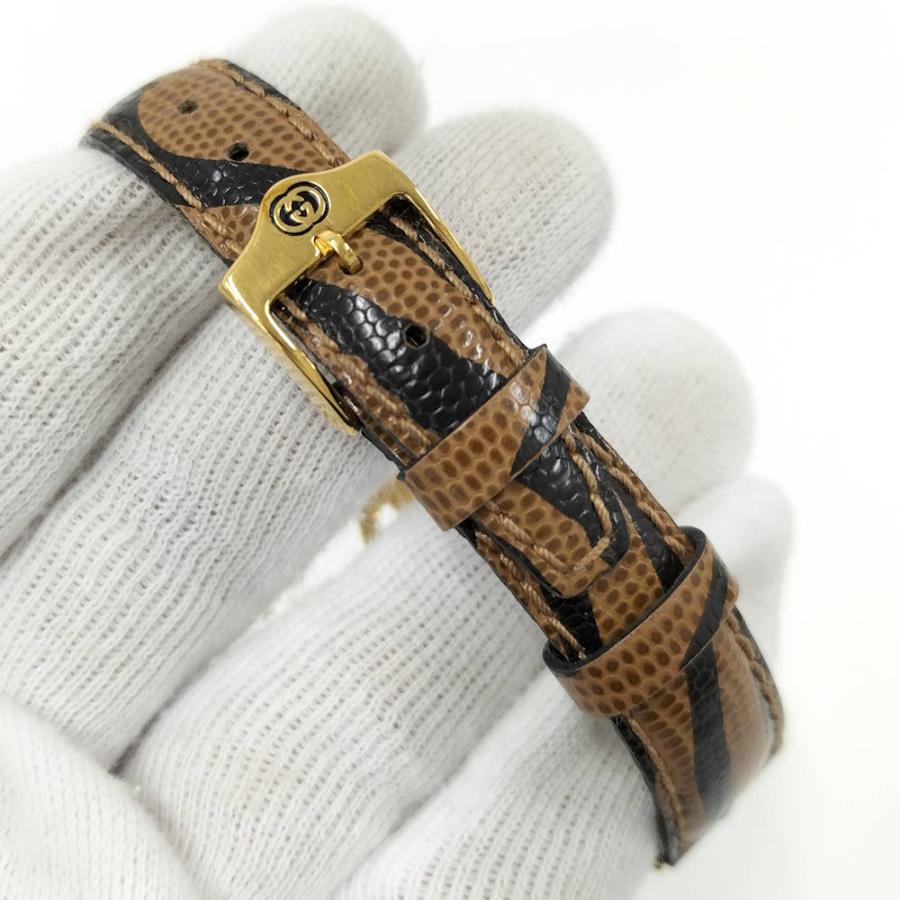 GUCCI（グッチ） レディース 腕時計 ホースビット レザーベルト SS GP
