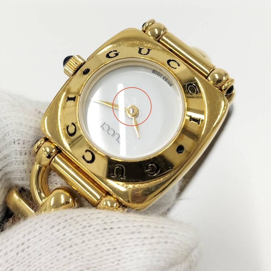 GUCCI（グッチ） レディース 腕時計 ホースビット レザーベルト SS GP