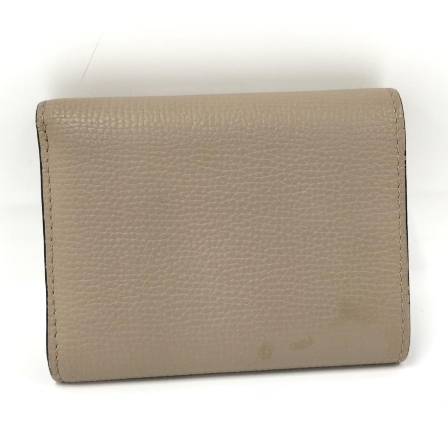 LOEWE（ロエベ） トライフォールド 三つ折り財布 レザー グレージュ