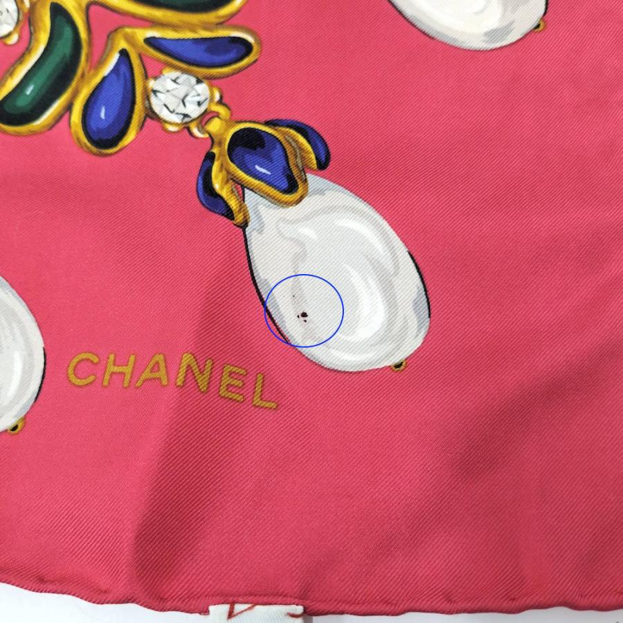 CHANEL（シャネル） スカーフ レッド : JJコレクション ヤフー店