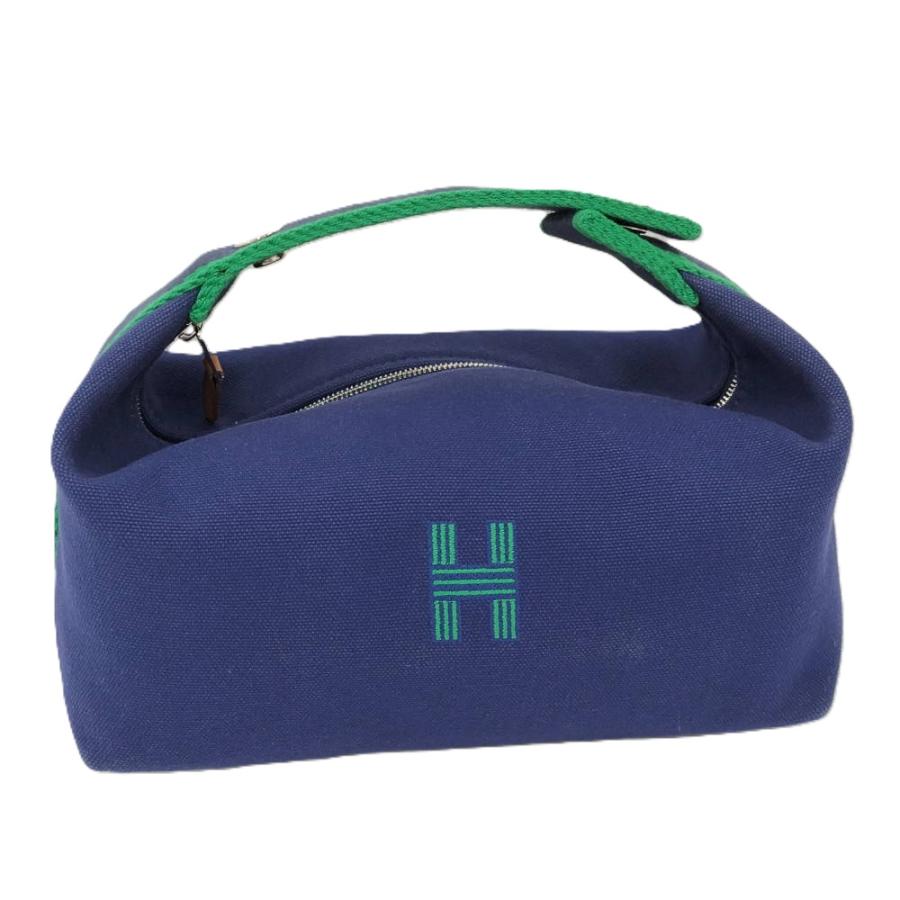 エルメス　HERMES ブリッドアブラックpm ネイビー　マリン HERMES（エルメス） ブリッドアブラックPM ハンドバッグ ポーチ
