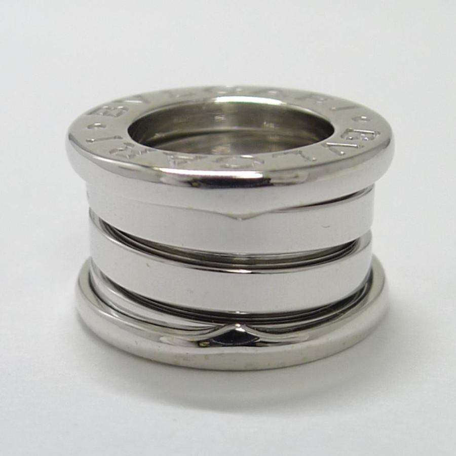 BVLGARI（ブルガリ） ビーゼロワン リング 750WG K18WG ホワイト