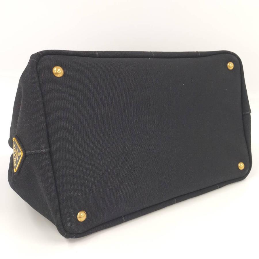 PRADA（プラダ） カナパ 2WAYトートバッグ キャンバス ブラック