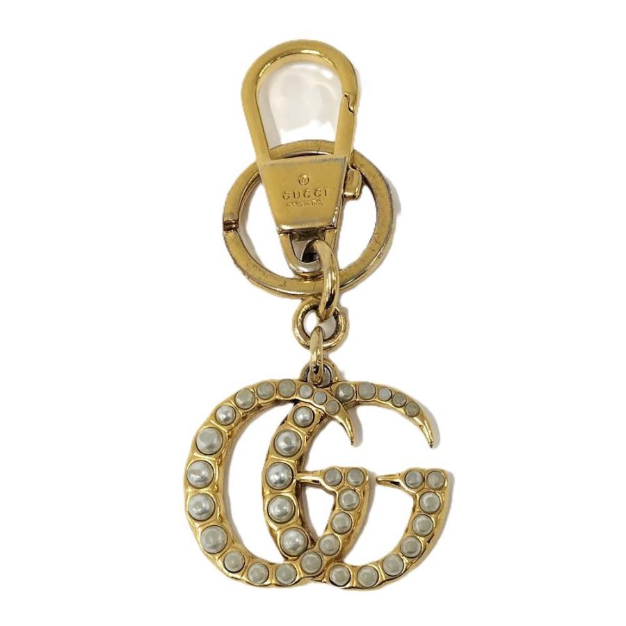 GUCCI（グッチ） ダブルG キーリング メッキ ゴールド 476428 : JJ