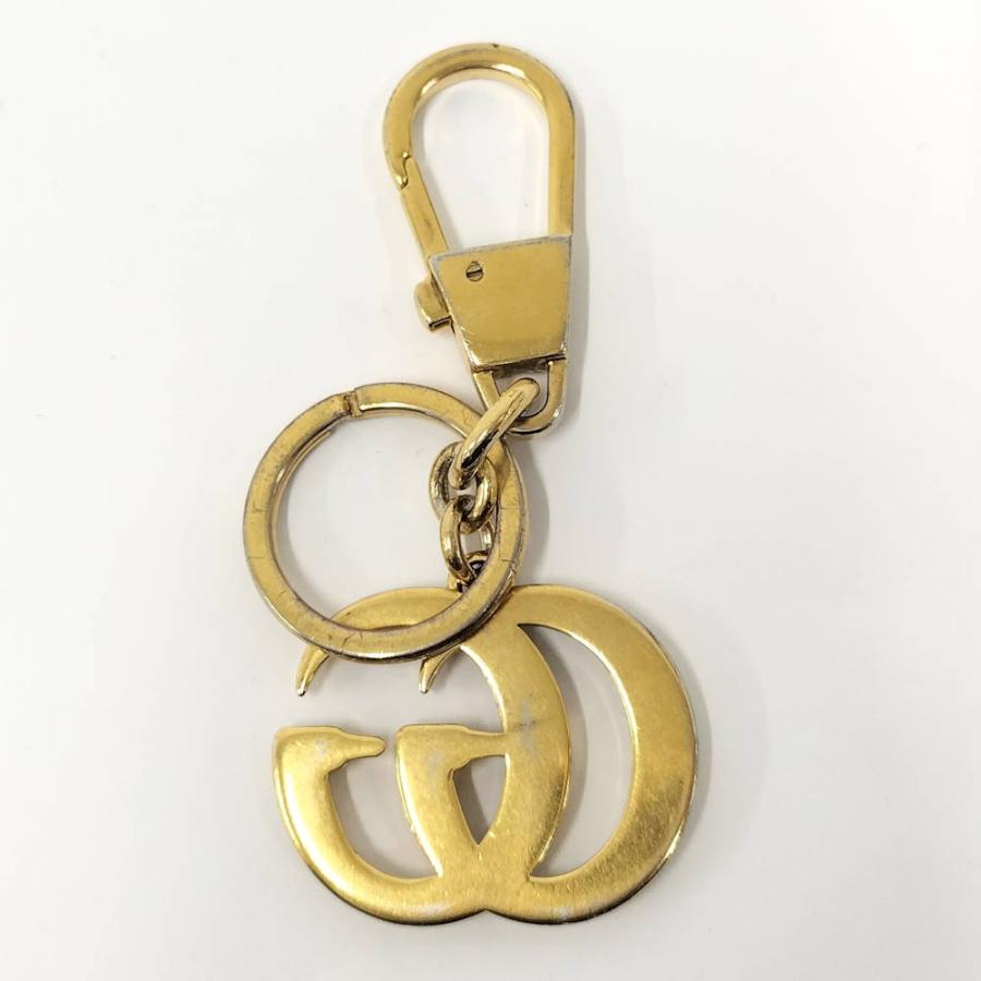 GUCCI（グッチ） ダブルG キーリング メッキ ゴールド 476428 : JJ