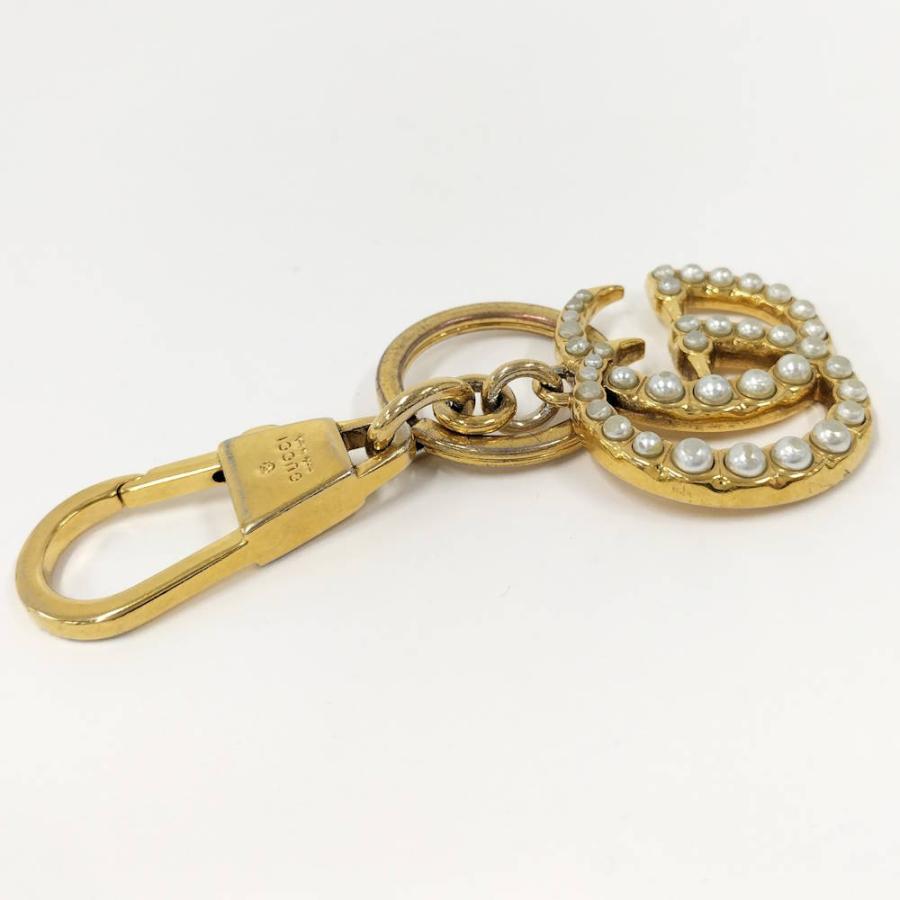 GUCCI（グッチ） ダブルG キーリング メッキ ゴールド 476428 : JJ