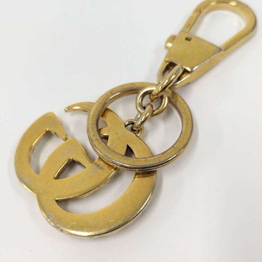 GUCCI（グッチ） ダブルG キーリング メッキ ゴールド 476428 : JJ