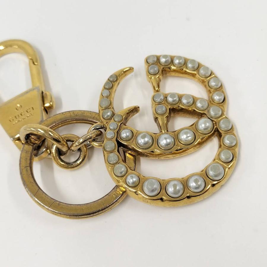 GUCCI（グッチ） ダブルG キーリング メッキ ゴールド 476428 : JJ